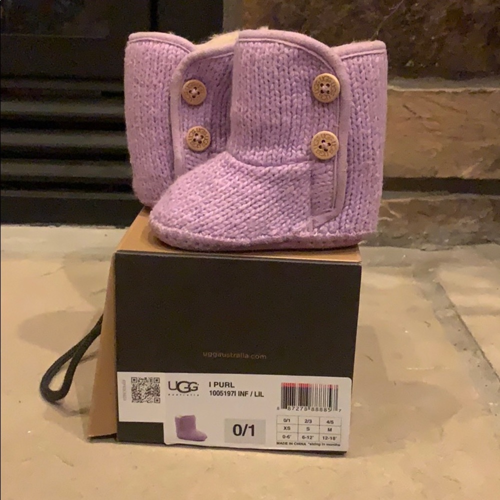 Ugg Baby Boots: lavender